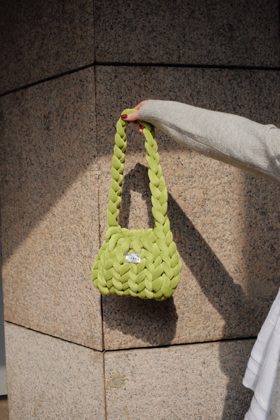 Mini Chunky Knit Bag
