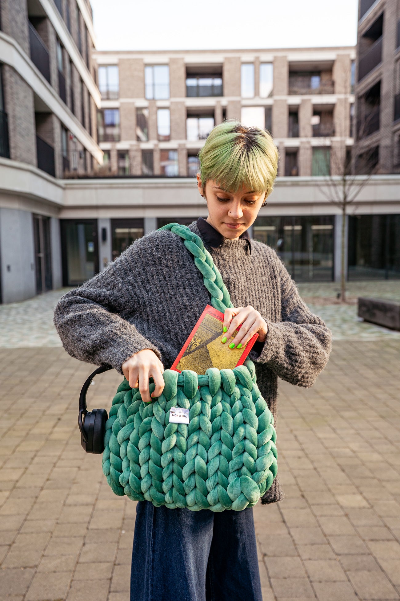 Everyday Chunky Knit Tote