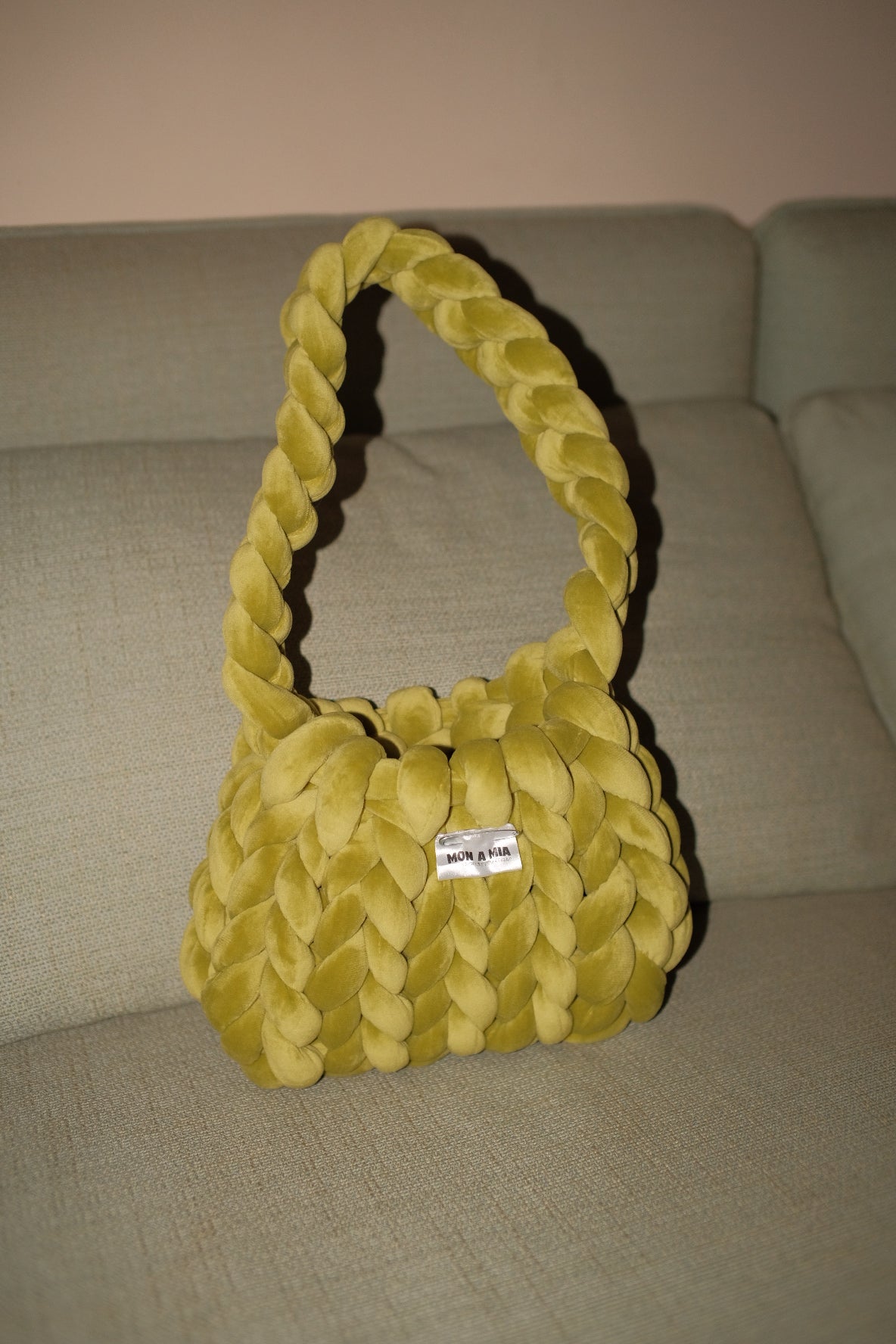 Mini Chunky Knit Bag