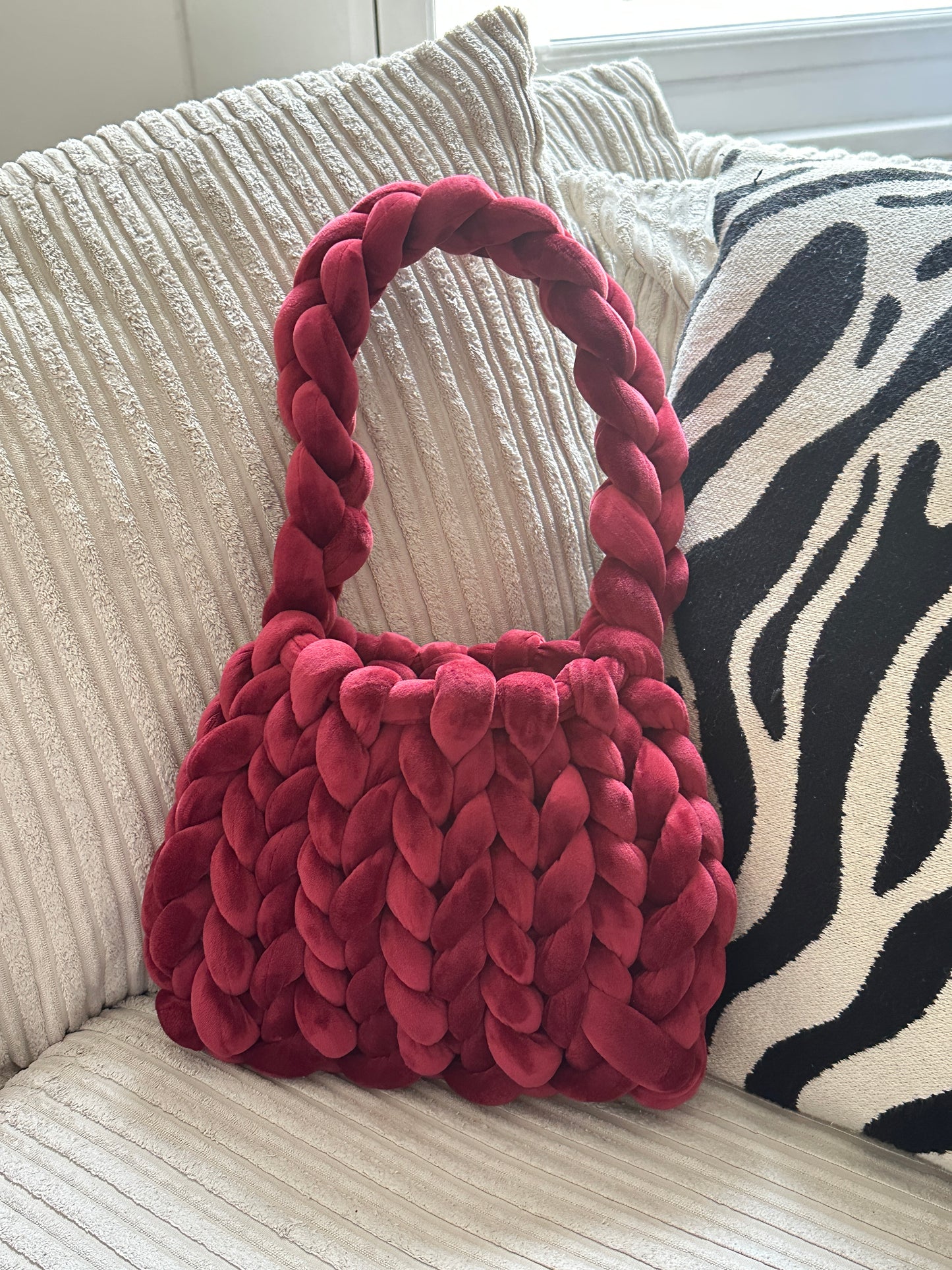 Mini Chunky Knit Bag