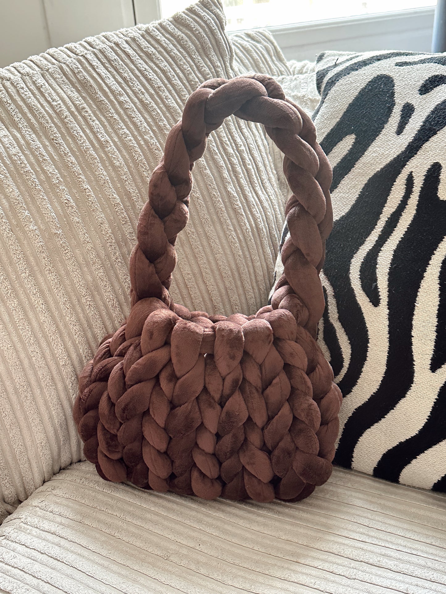 Mini Chunky Knit Bag