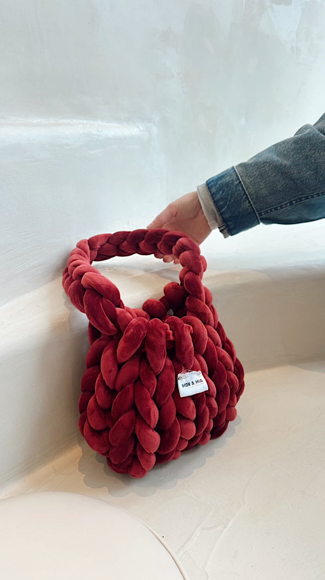Mini Chunky Knit Bag